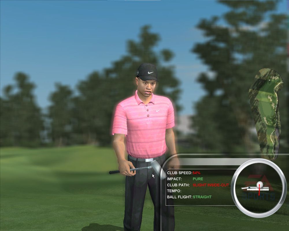 Tiger Woods PGA Tour 07 (Windows) screenshot: Tiger Woods