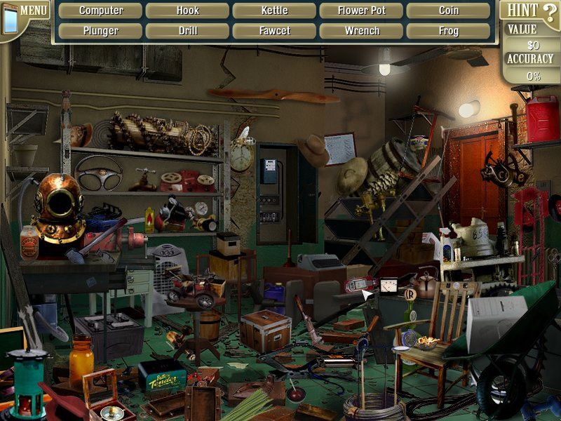Escape the Museum (Windows) screenshot: Store room