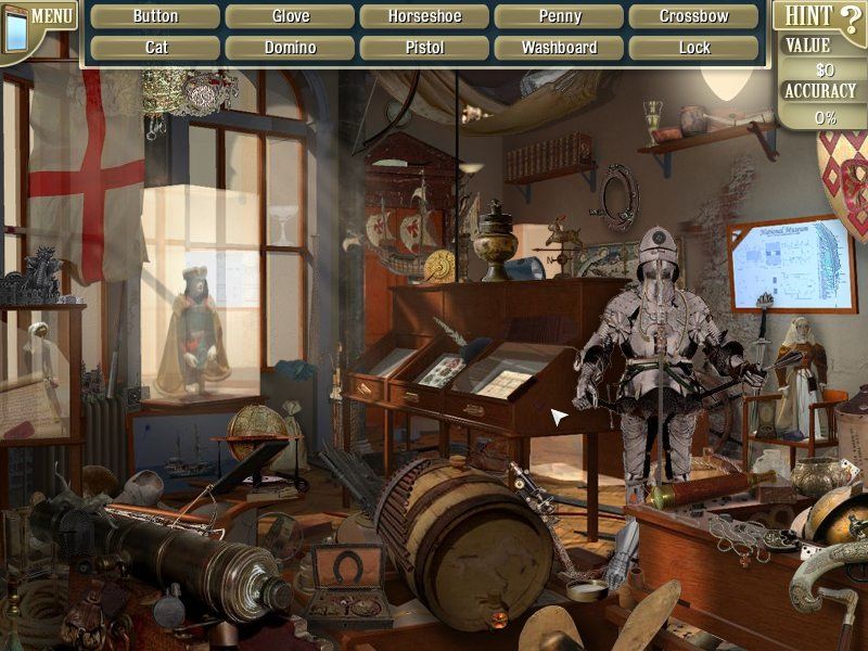 Escape the Museum (Windows) screenshot: Armour
