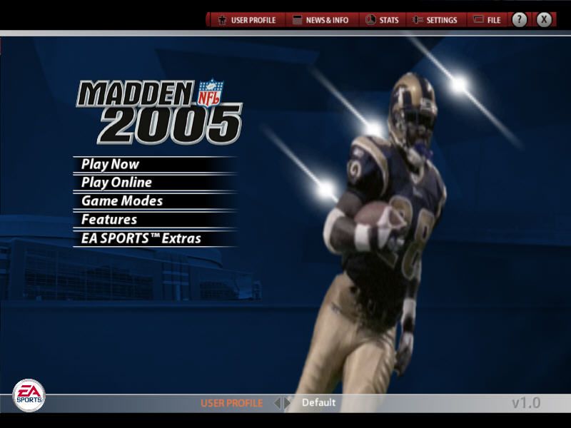 Screenshot of Madden NFL 2005 (Windows, 2004) - MobyGames