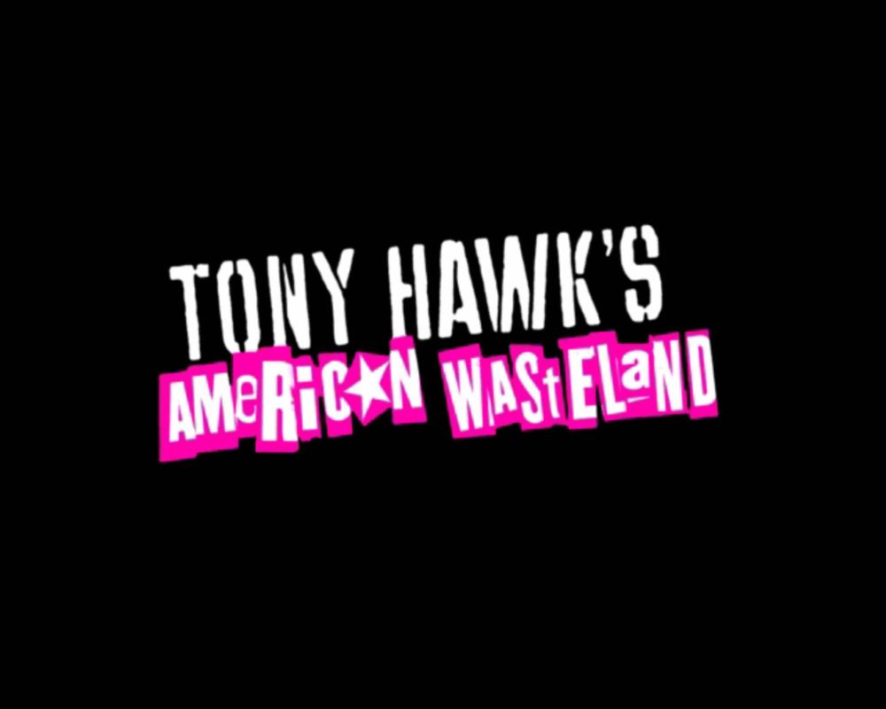 Tony Hawk's American Wasteland (Windows) screenshot: Title screen