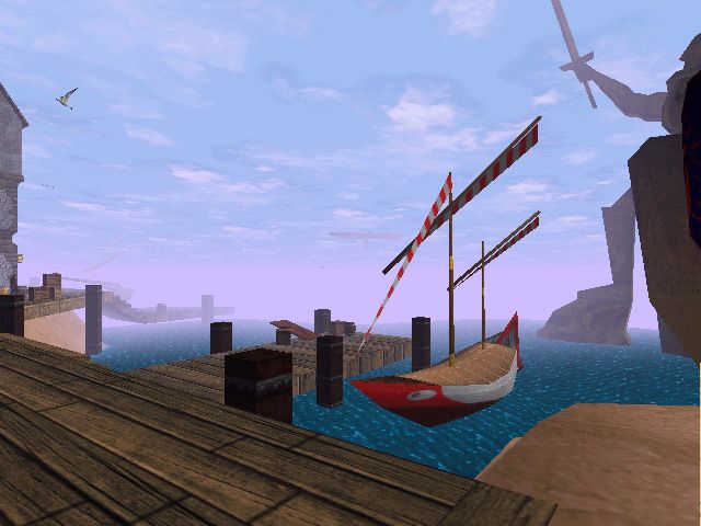 The Elder Scrolls Adventures: Redguard (Windows) screenshot: In the port