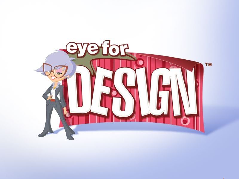 Eye for Design (Windows) screenshot: Title screen.