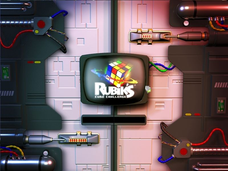 Rubik's Cube Challenge (Windows) screenshot: The loading screen.