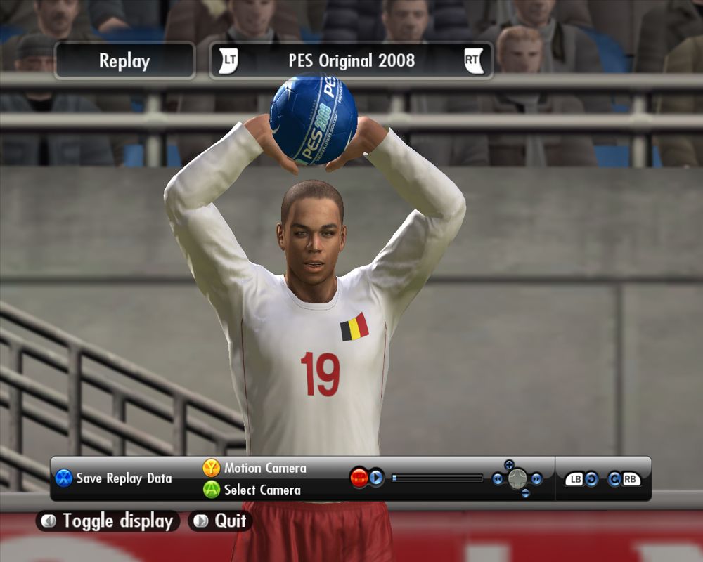 Screenshot of PES 2008: Pro Evolution Soccer (PlayStation 3, 2007) -  MobyGames