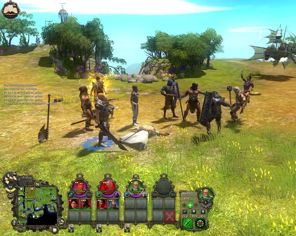 Windchaser (Windows) screenshot: Guild battle
