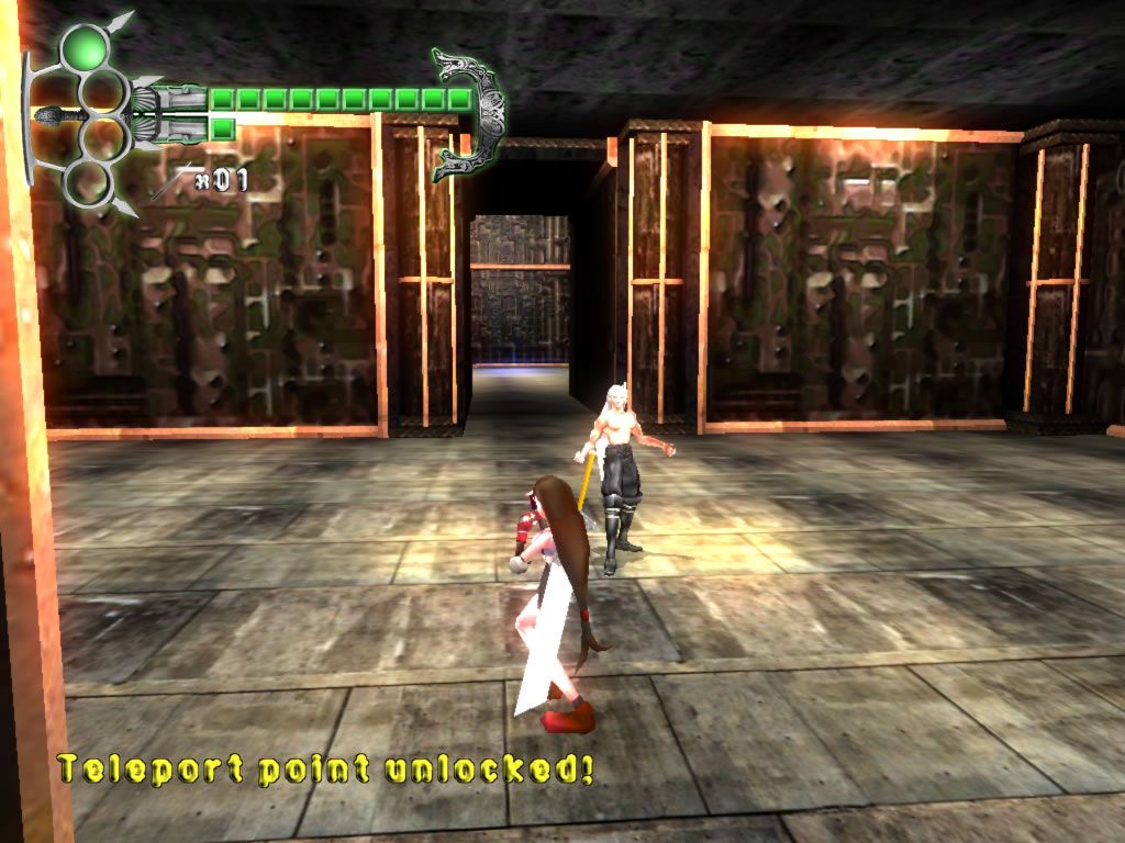 Avalanche (Windows) screenshot: A familiar character unlocks a new checkpoint.