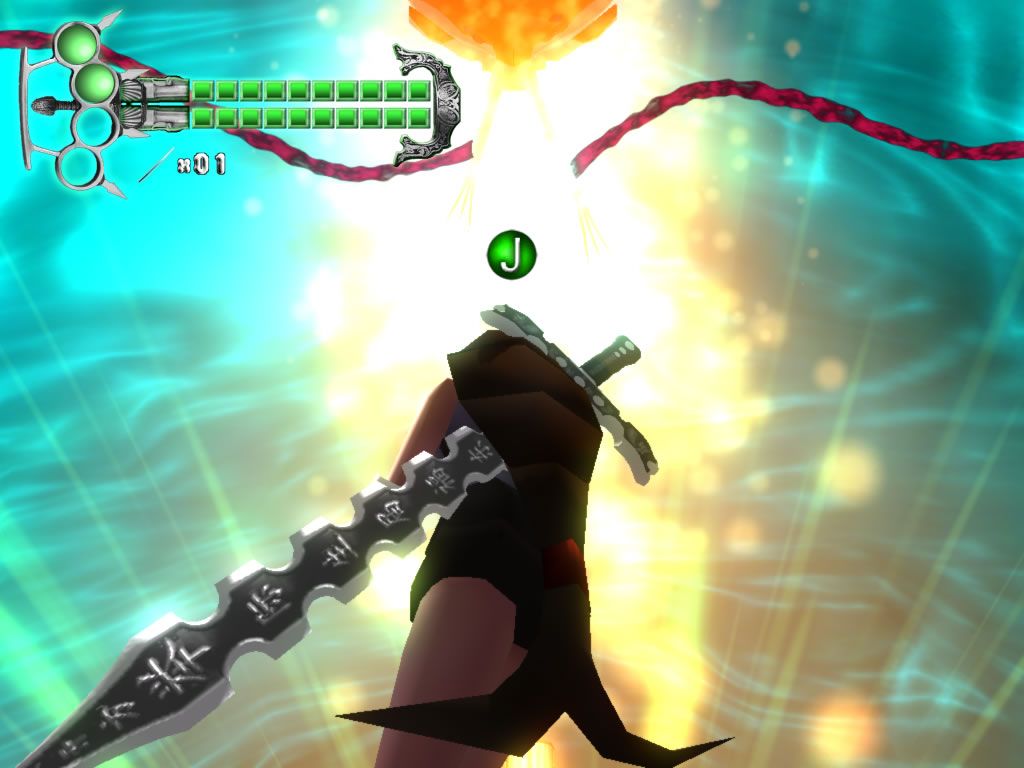 Avalanche (Windows) screenshot: Tifa is carrying the Omega blade.