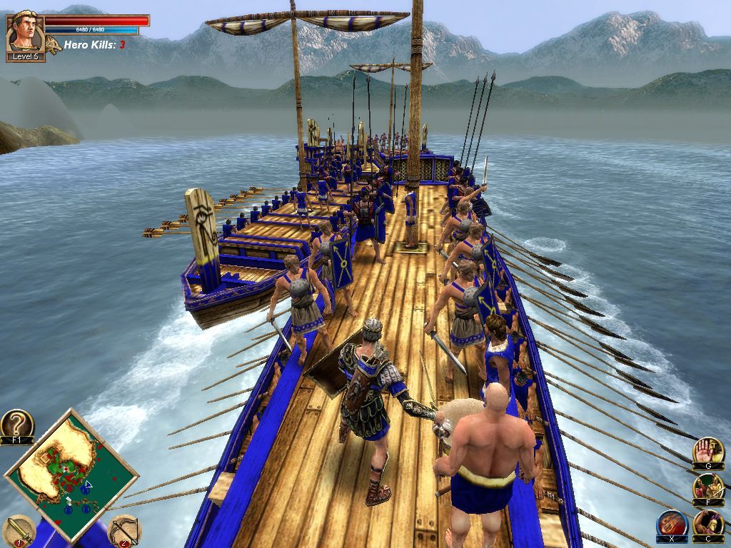 Screenshot of Rise & Fall: Civilizations at War (Windows, 2006) - MobyGames