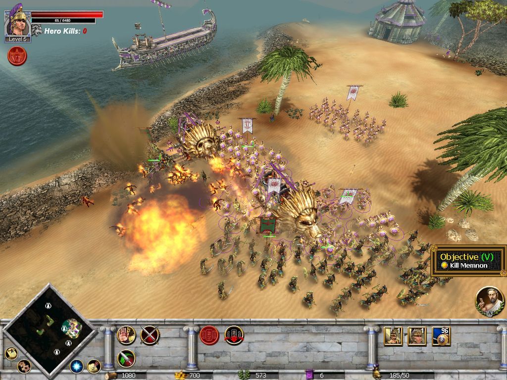 Screenshot of Rise & Fall: Civilizations at War (Windows, 2006) - MobyGames