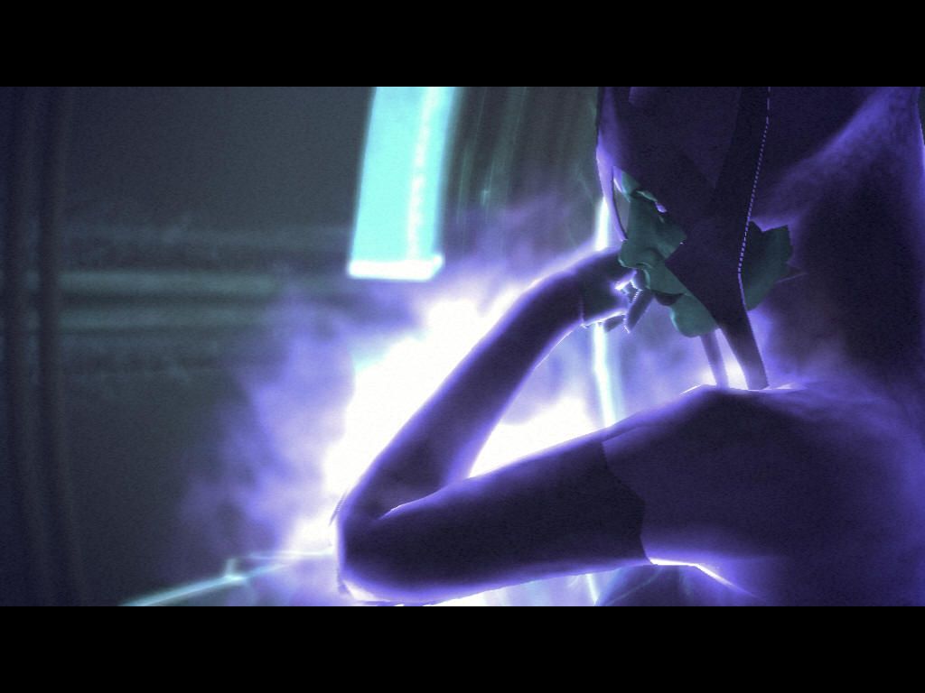 Mass Effect (Windows) screenshot: Cut-scene: Matriarch Benezia