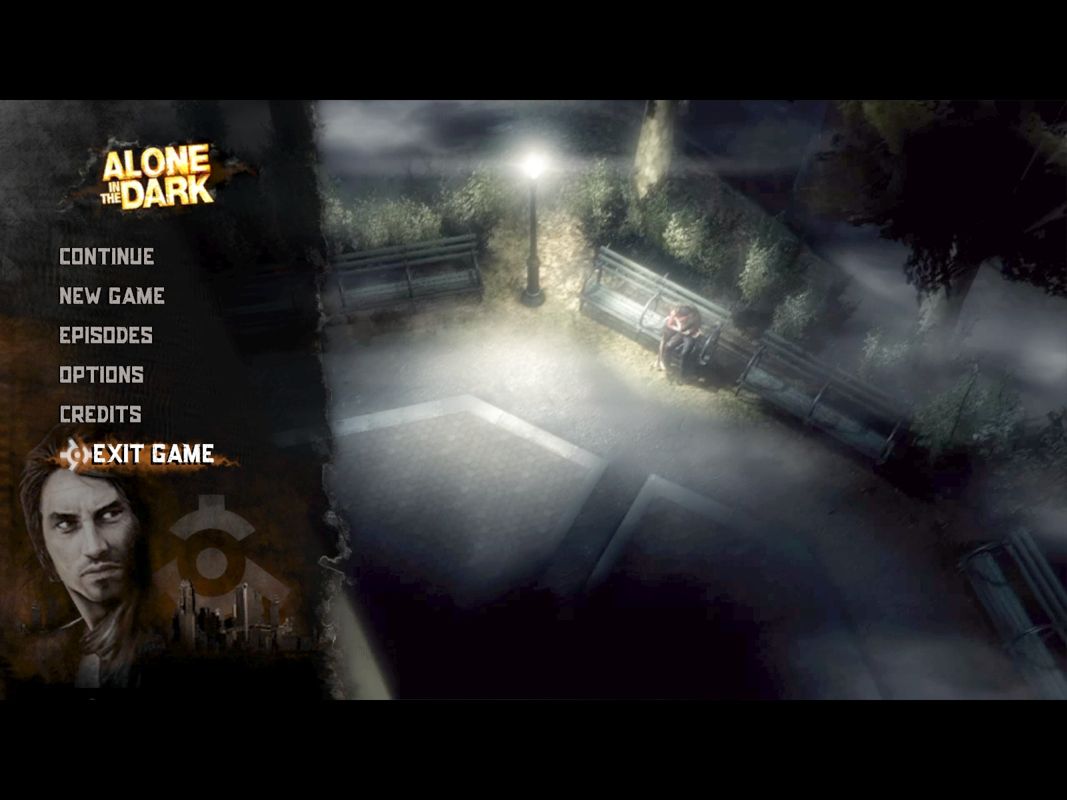 Alone in the Dark (Windows) screenshot: Main menu