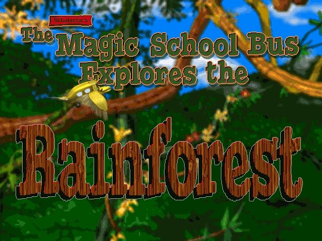 Scholastic's The Magic School Bus Explores the Rainforest screenshots ...