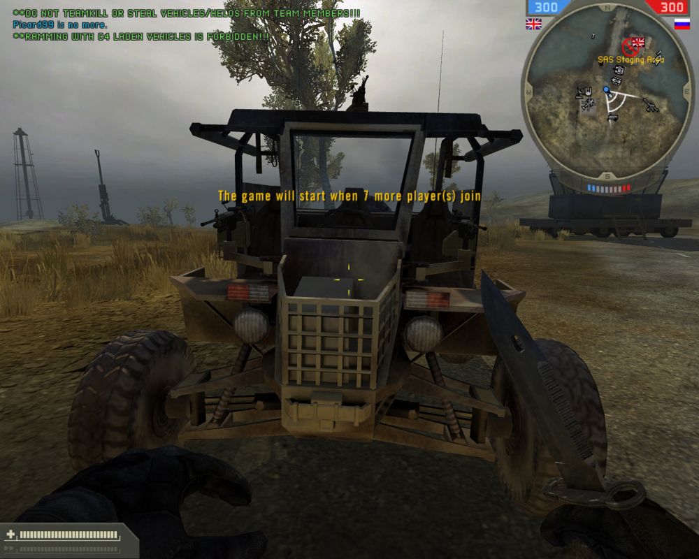 Battlefield 2: Special Forces (Windows) screenshot: One of the new vehicles