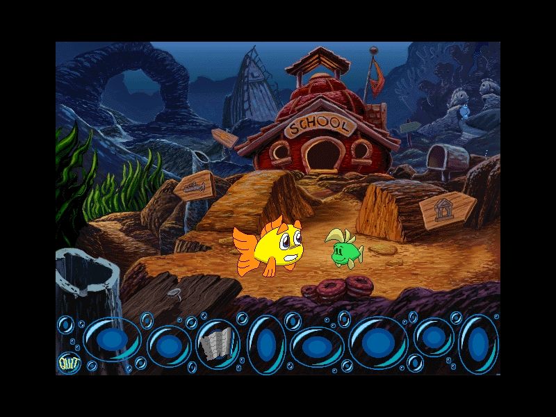 Screenshot Of Freddi Fish 2 The Case Of The Haunted Schoolhouse