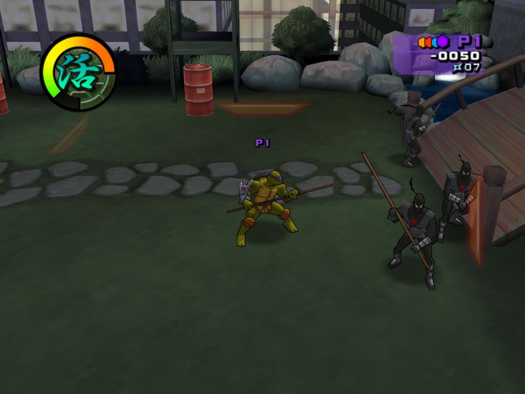 Screenshot of Teenage Mutant Ninja Turtles 2: Battle Nexus (Windows, 2004)  - MobyGames