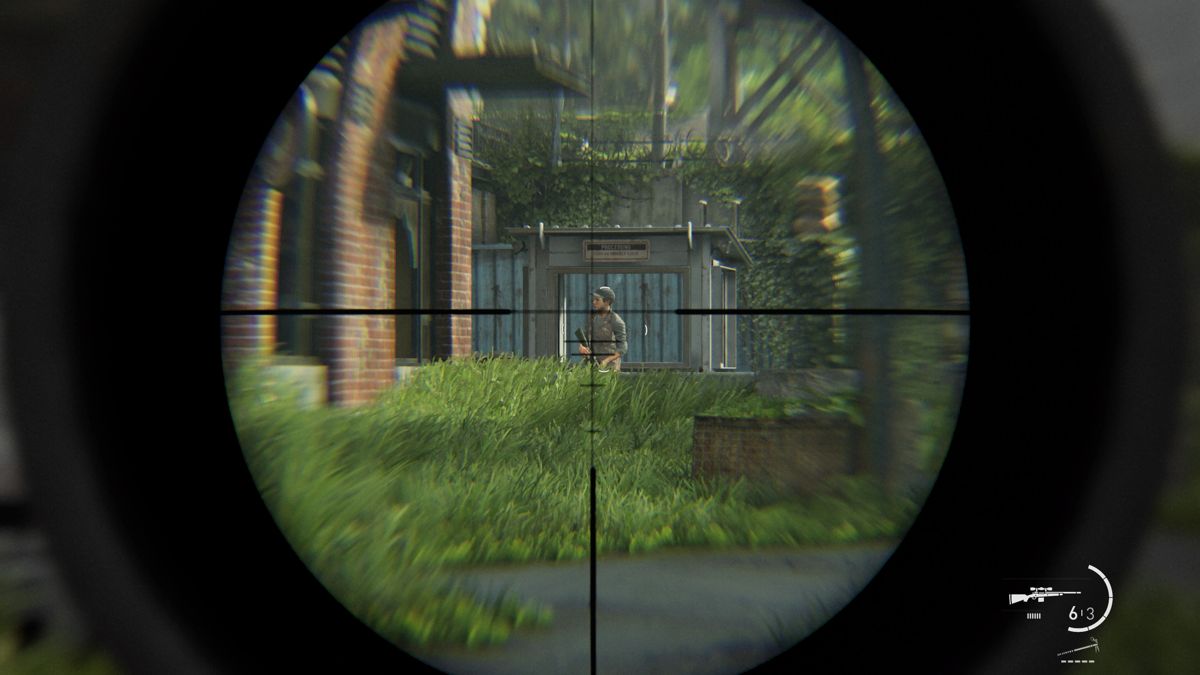 The Last of Us: Part II (PlayStation 4) screenshot: Rifle can be used as a sniper rifle when you upgrade it and add it a scope