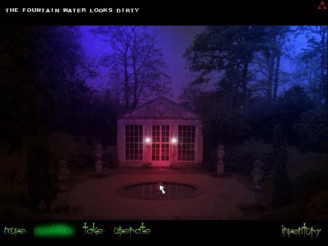 Last Half of Darkness (Windows) screenshot: This must have once been a beautiful garden