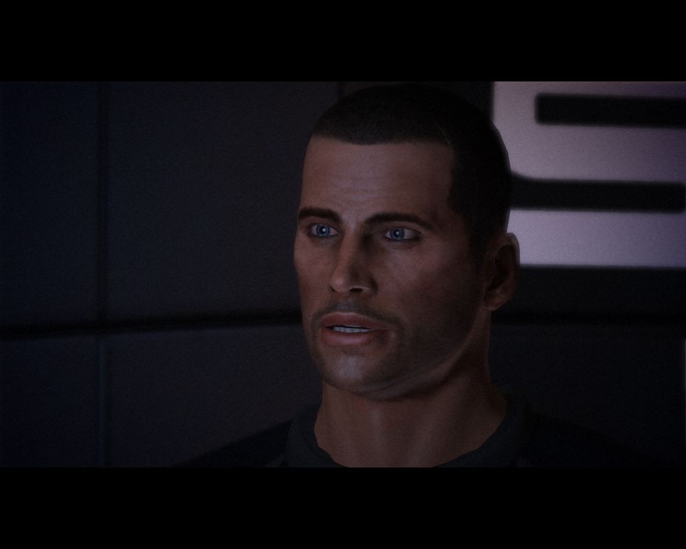 Mass Effect (Windows) screenshot: Commander Shepard