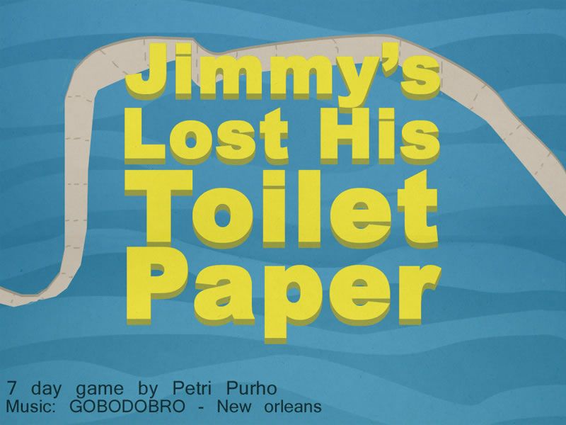 Jimmy's Lost His Toilet Paper (Windows) screenshot: Title screen