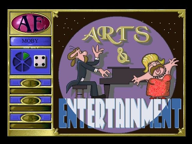 Trivial Pursuit: CD-ROM Edition (Windows) screenshot: The Arts and Entertainment category