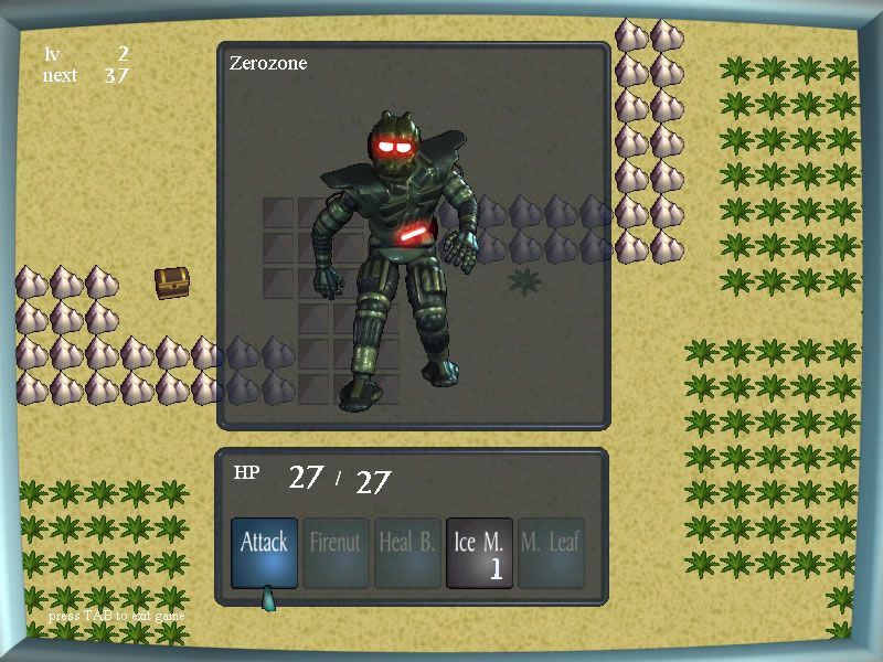 Iffermoon (Windows) screenshot: Mini-game 1: Taboli RPG