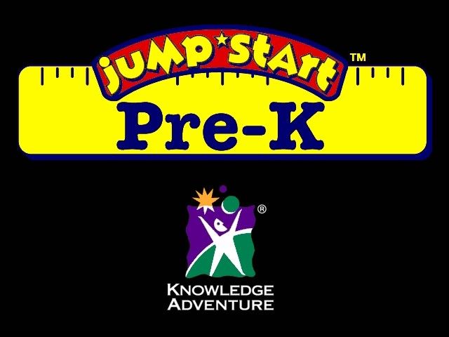 JumpStart Pre-K (Windows) screenshot: Title screen