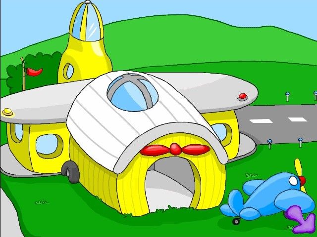 JumpStart Pre-K (Windows) screenshot: The Airport