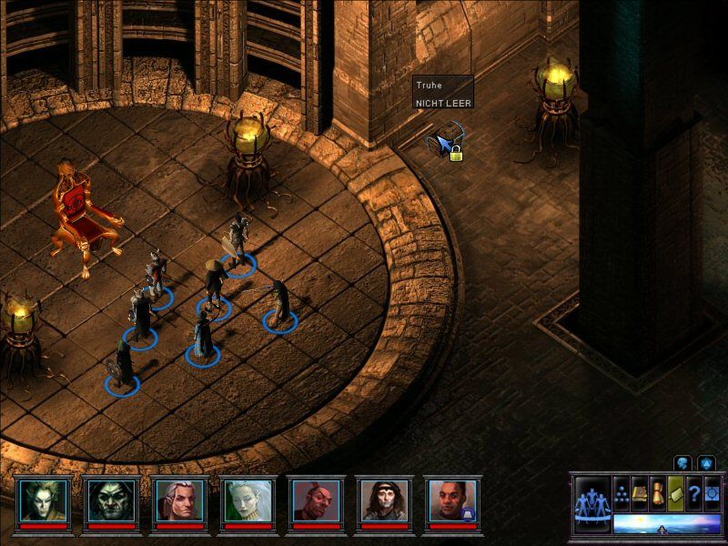 The Temple of Elemental Evil: A Classic Greyhawk Adventure (Windows) screenshot: Don't play this game without a thief and a good lockpicking ability in your party.