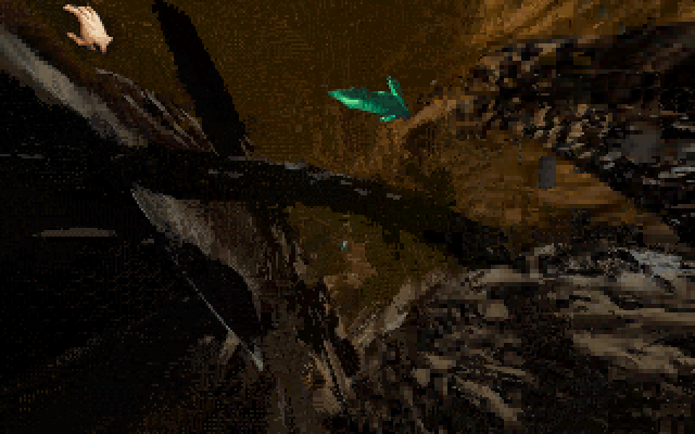 Bloodwings: Pumpkinhead's Revenge (DOS) screenshot: Sub game