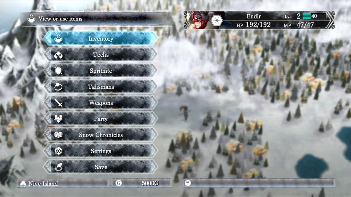 Screenshot of I Am Setsuna (Nintendo Switch, 2016) - MobyGames