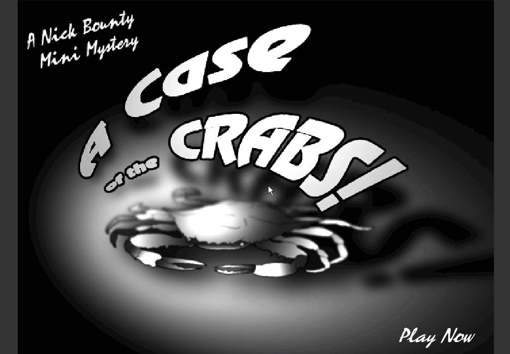A Case of the Crabs! (Windows) screenshot: Title screen