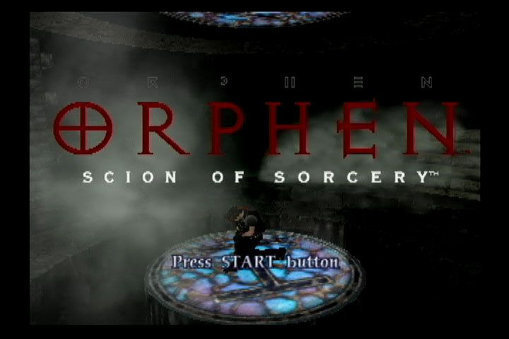 Orphen: Scion of Sorcery (PlayStation 2) screenshot: Title screen