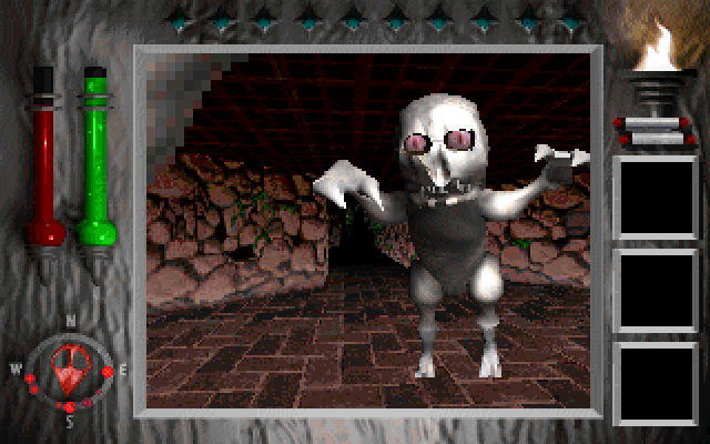 Bloodwings: Pumpkinhead's Revenge (DOS) screenshot: Game 1