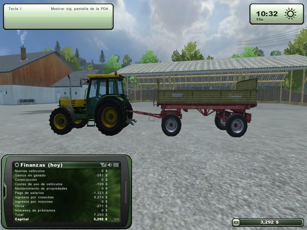 Farming Simulator 2013 (Windows) screenshot: Farm