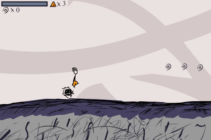 Screenshot of The Fancy Pants Adventure: World 1 (Browser, 2006) - MobyGames