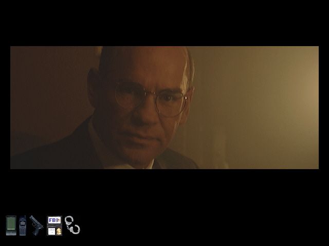 The X-Files Game (Windows) screenshot: Assistant Director Walter Skinner