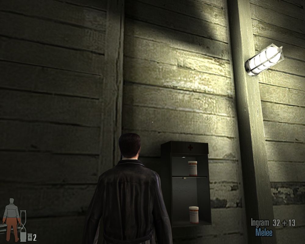 Max Payne 2: The Fall of Max Payne (Windows) screenshot: Pill a day, keep the doctor away