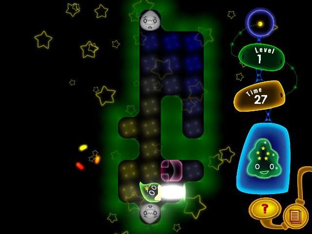 Prism: Light the Way (Windows) screenshot: Time puzzle number 1. I have thirty seconds to complete it.