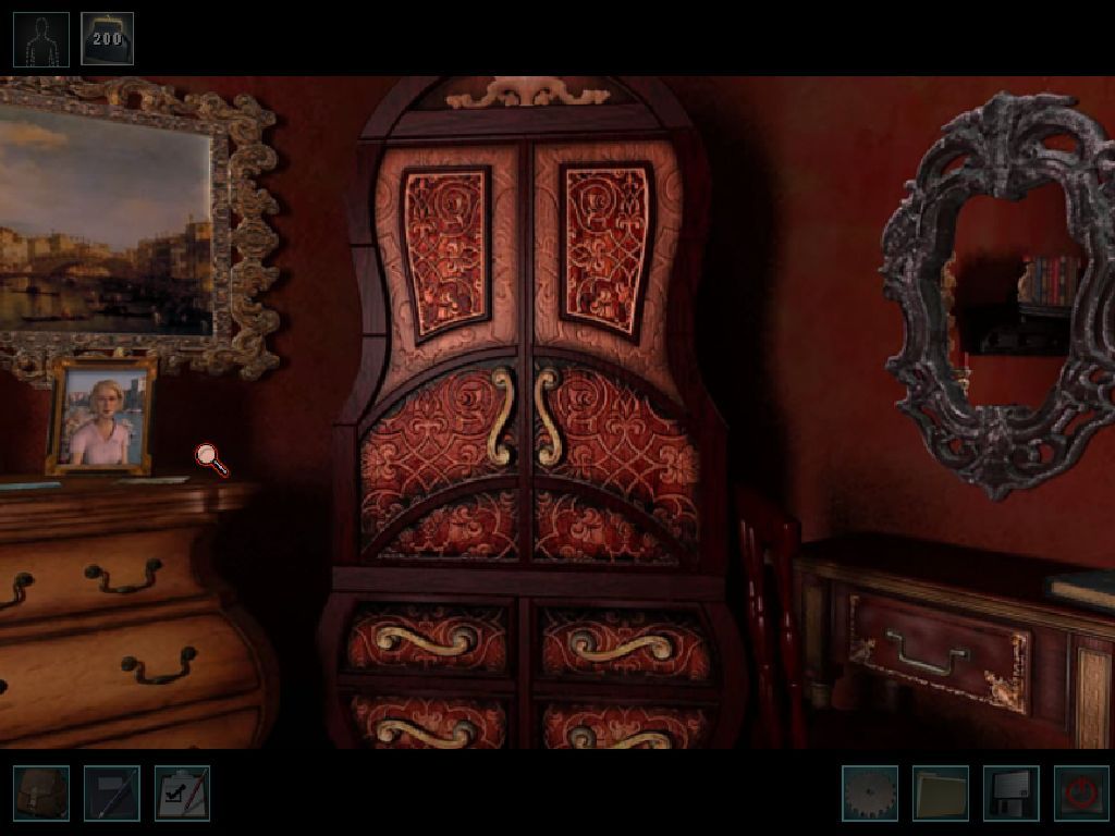 Nancy Drew: The Phantom of Venice (Windows) screenshot: Nancy's room
