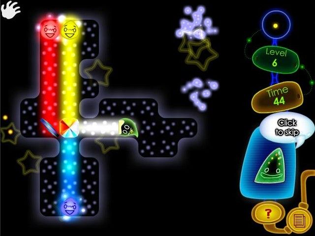 Prism: Light the Way (Browser) screenshot: I finished this puzzle.