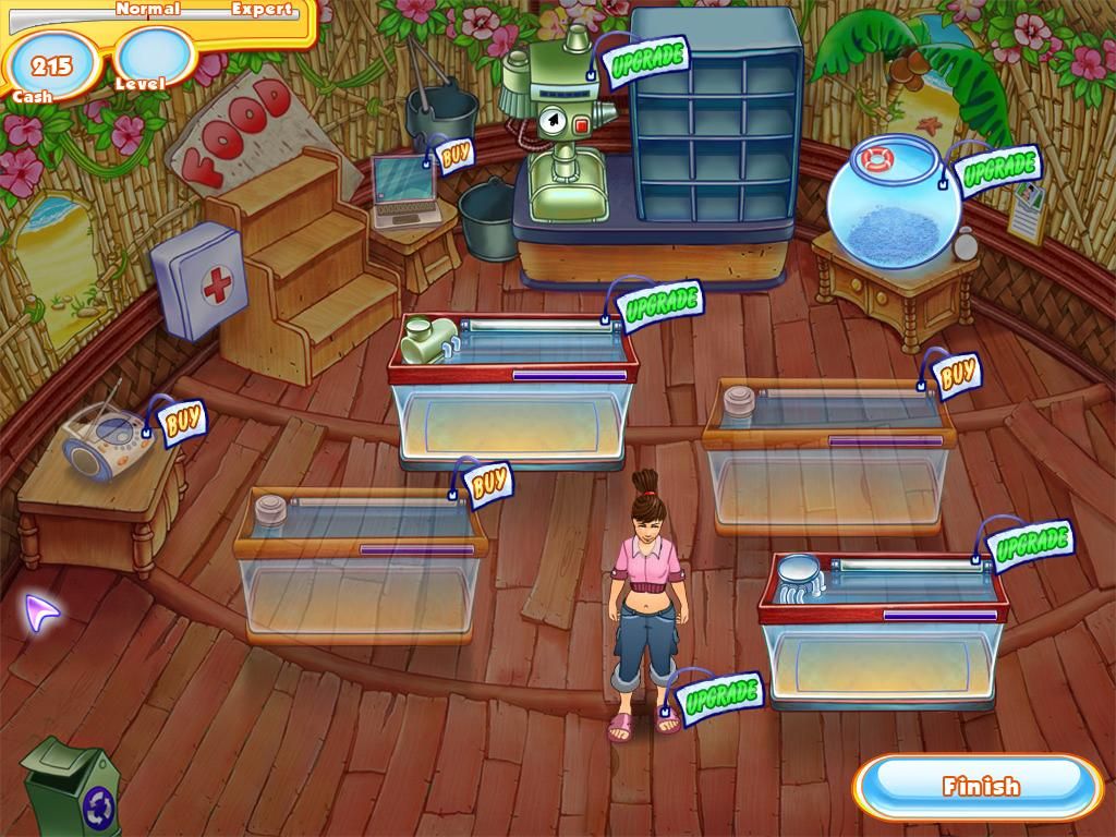 Screenshot of Jenny's Fish Shop (Windows, 2008) - MobyGames