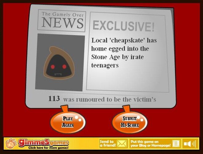 Screenshot of Trick or Treat XTreme (Browser, 2007) MobyGames