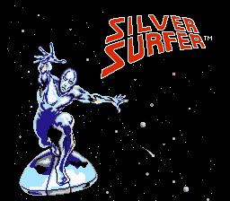 Silver Surfer (NES) screenshot: Title Screen