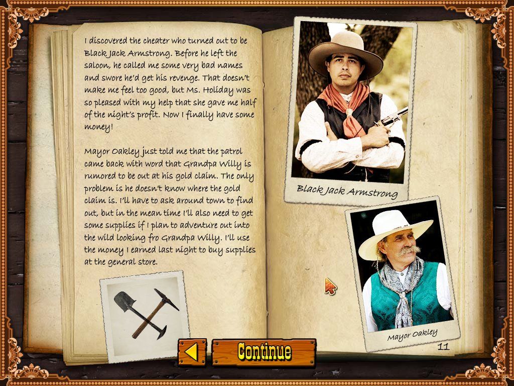 Wild West Quest (Windows) screenshot: Black Jack Armstrong