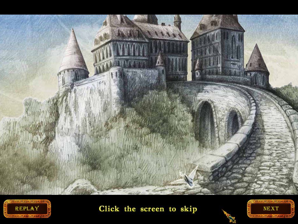 Magic Encyclopedia: First Story (Windows) screenshot: Paper bird