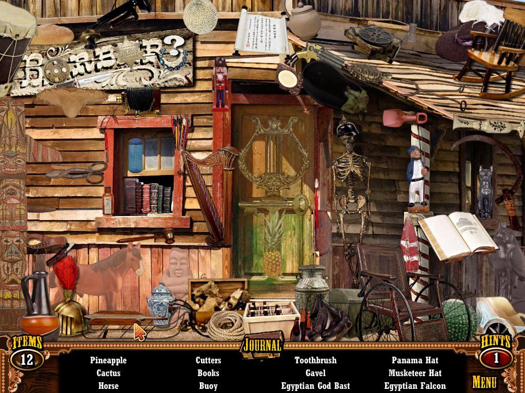 Wild West Quest (Windows) screenshot: Barber shop exterior