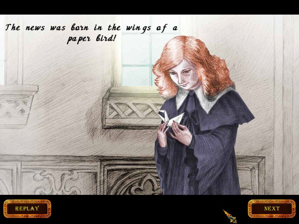 Magic Encyclopedia: First Story (Windows) screenshot: The heroine
