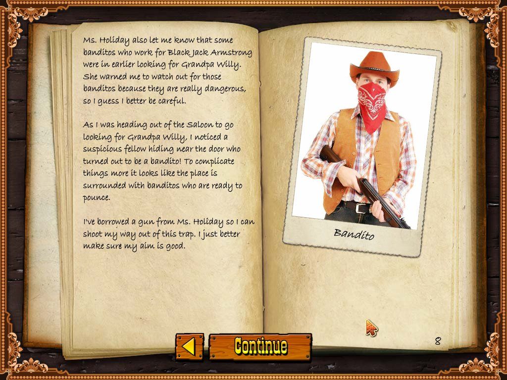 Wild West Quest (Windows) screenshot: Bandito