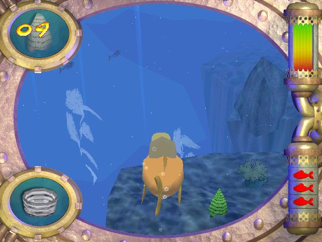 Hilfe! Ich bin ein Fisch (Windows) screenshot: Your quest begins deep under the sea